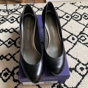 Stuart weitzman size 6.5 Width M black